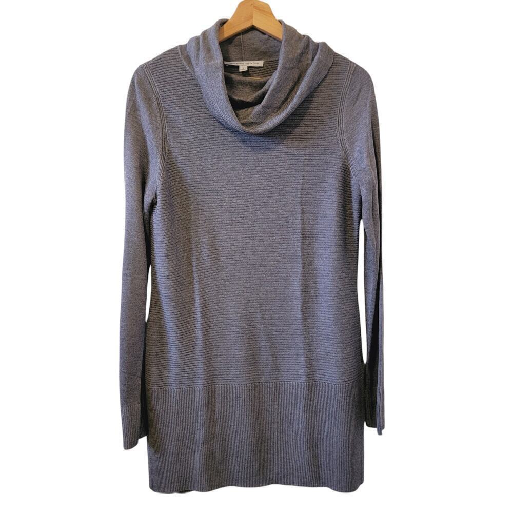 Adrienne Vittadini Pullover Cowl Neck Lightweight Comfy Oversized Sweater Size S - Picture 6 of 12